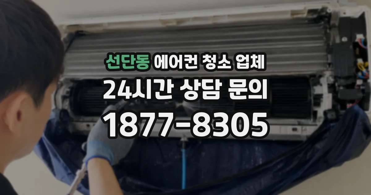 선단동 에어컨 청소 업체