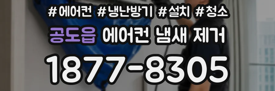 공도읍 에어컨 냄새 제거