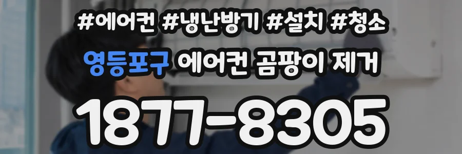 영등포구 에어컨 곰팡이 제거