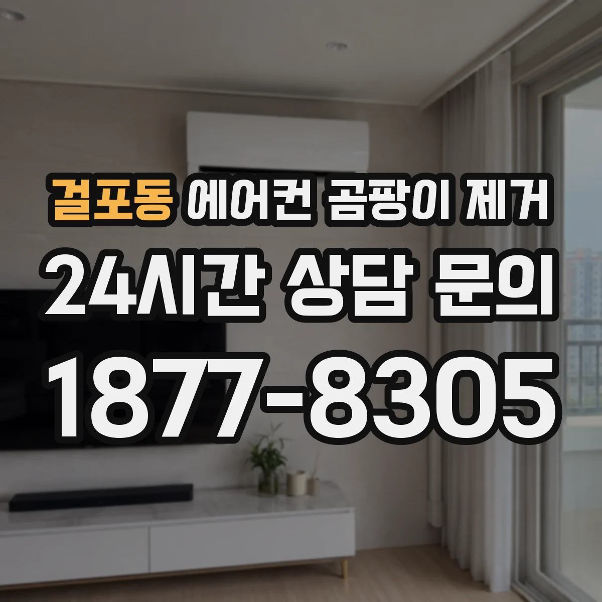 걸포동 에어컨 곰팡이 제거
