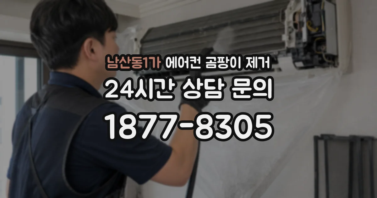 남산동1가 에어컨 곰팡이 제거