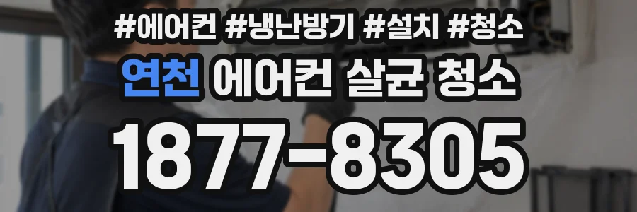 연천 에어컨 살균 청소