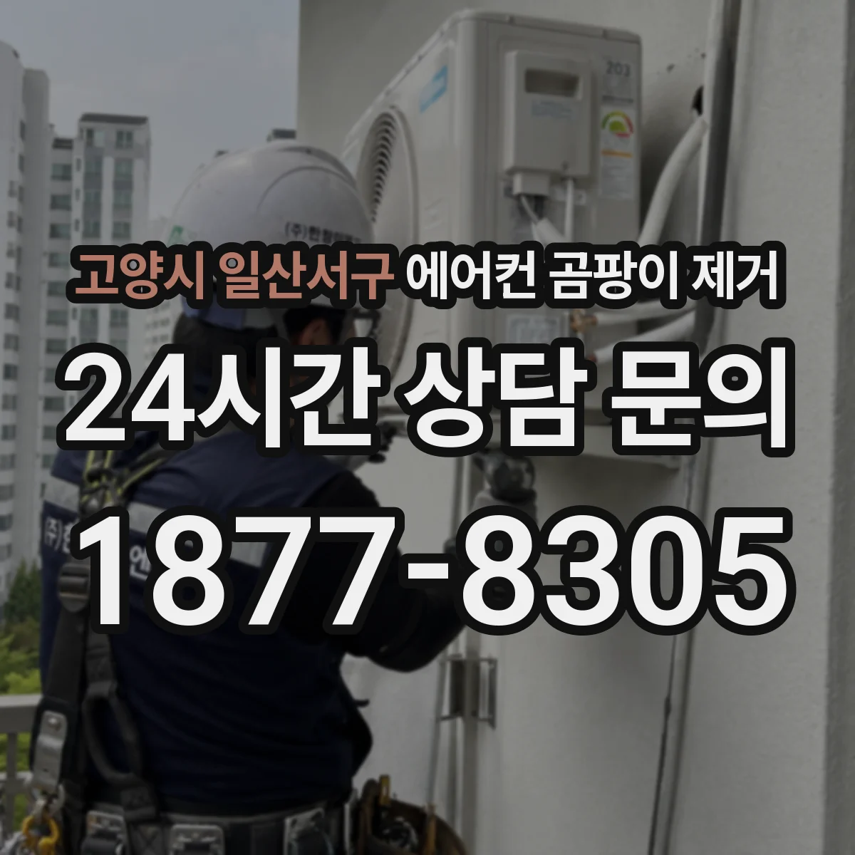 고양시 일산서구 에어컨 곰팡이 제거