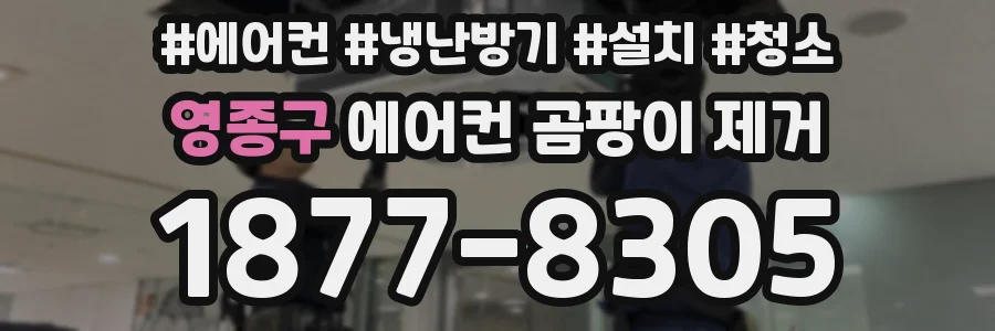 영종구 에어컨 곰팡이 제거