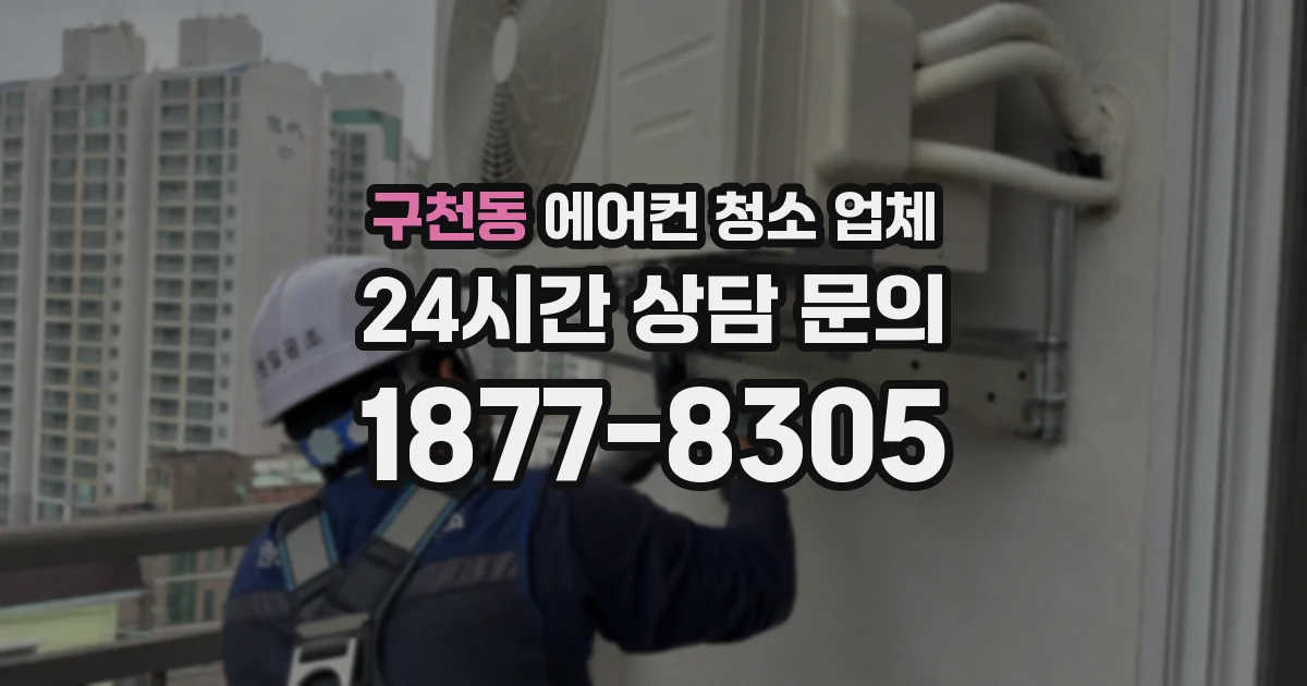 구천동 에어컨 청소 업체