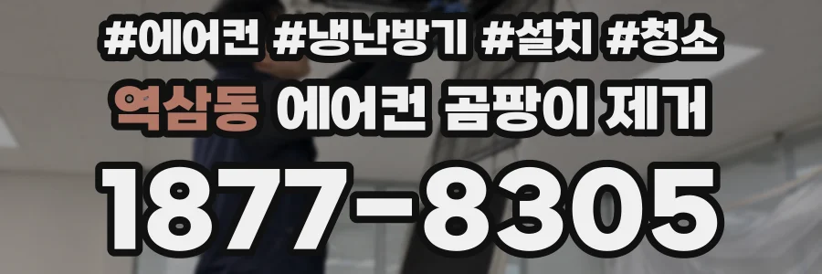 역삼동 에어컨 곰팡이 제거