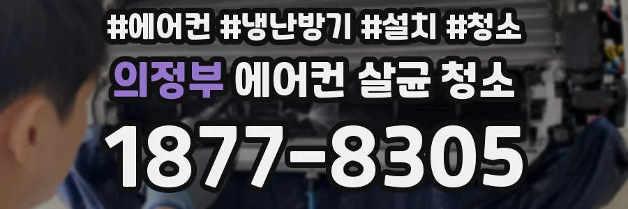 의정부 에어컨 살균 청소