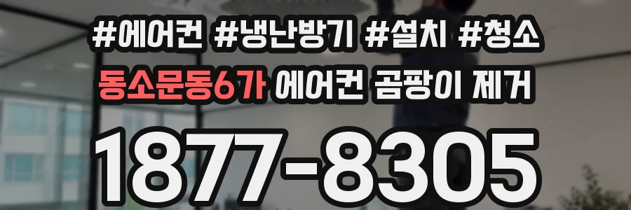동소문동6가 에어컨 곰팡이 제거