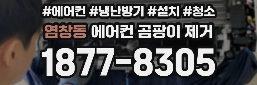 염창동 에어컨 곰팡이 제거
