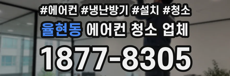 율현동 에어컨 청소 업체