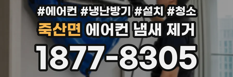 죽산면 에어컨 냄새 제거
