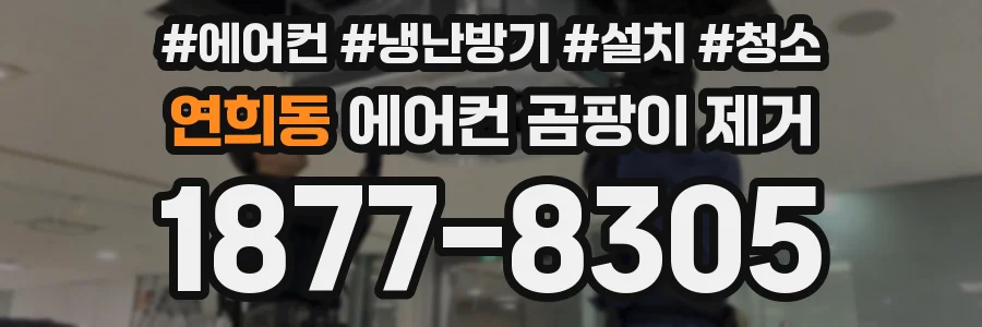 연희동 에어컨 곰팡이 제거