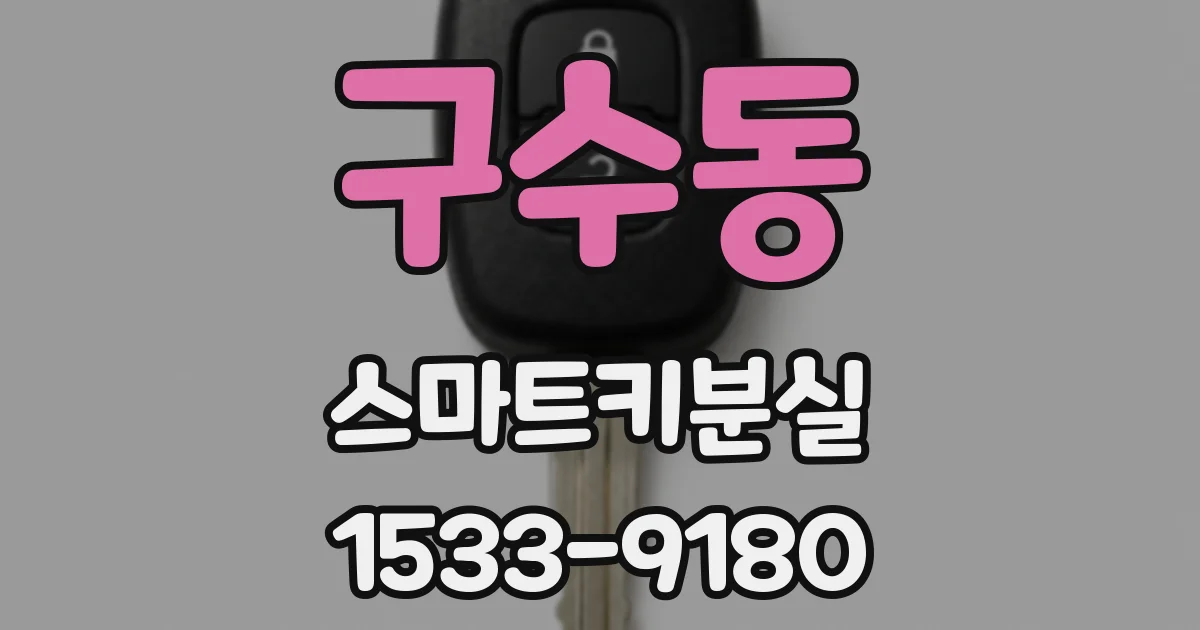 구수동 스마트키분실
