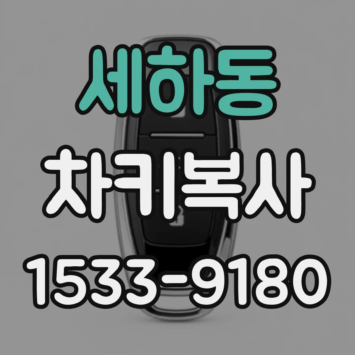 세하동 차키복사