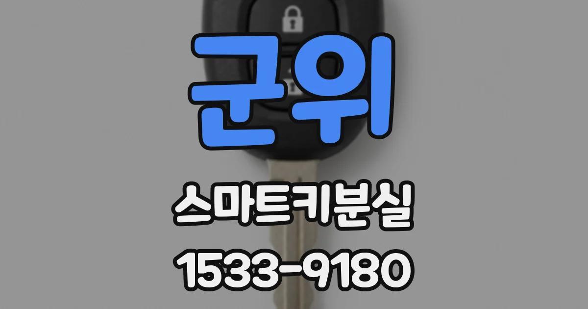 군위 스마트키분실