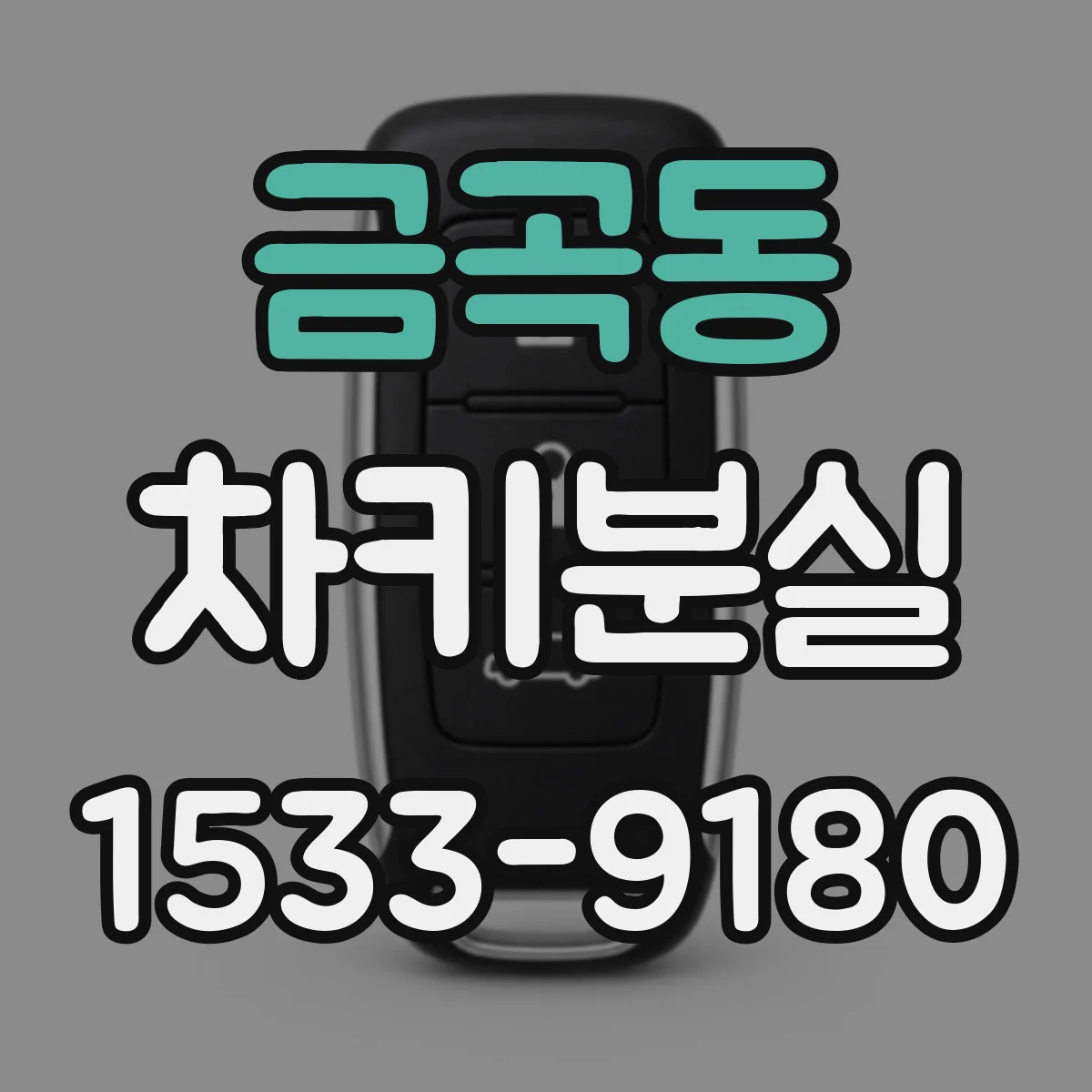 금곡동 차키분실