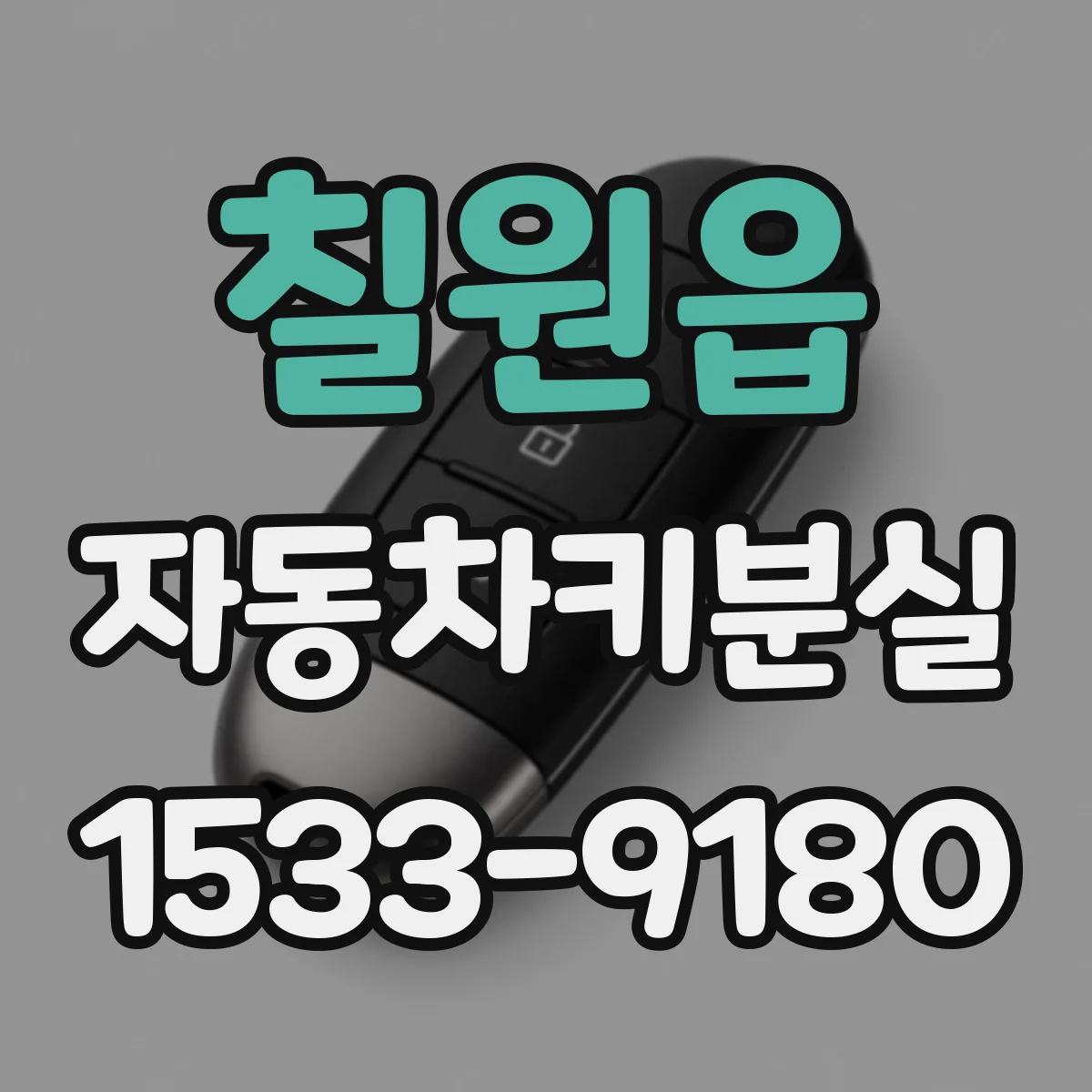칠원읍 자동차키분실