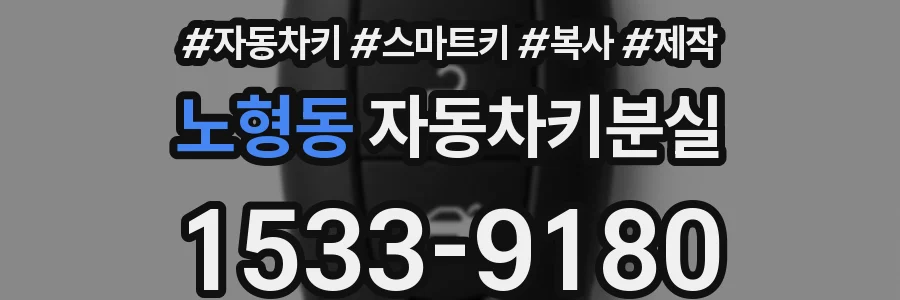 노형동 자동차키분실