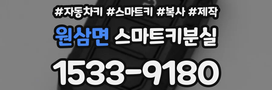 원삼면 스마트키분실