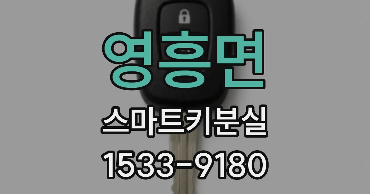 영흥면 스마트키분실