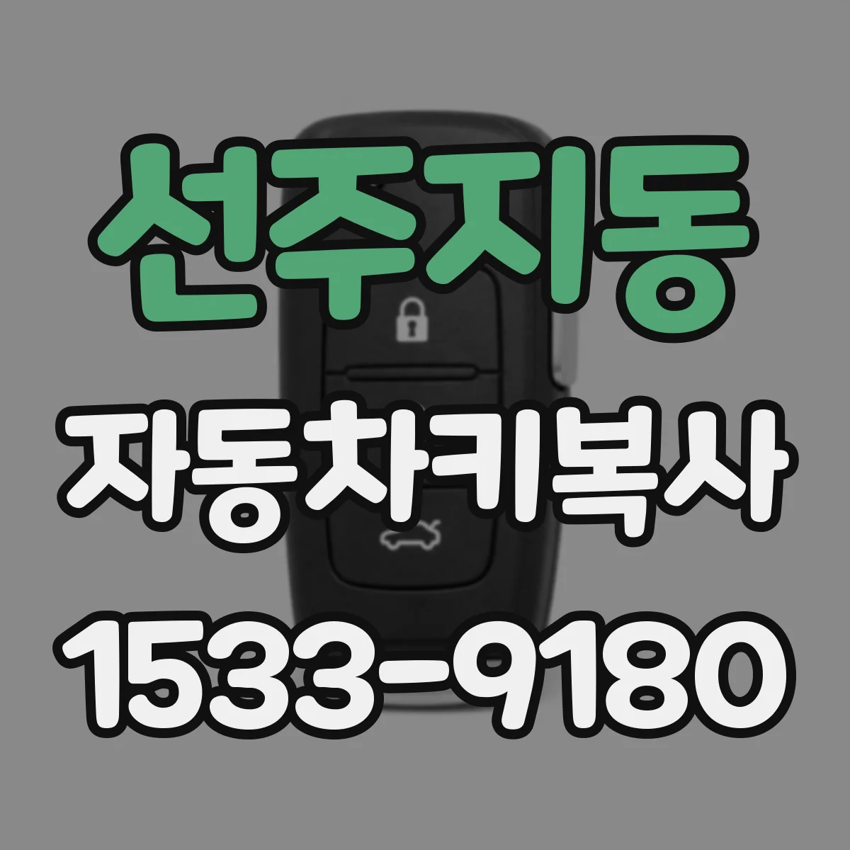 선주지동 자동차키복사