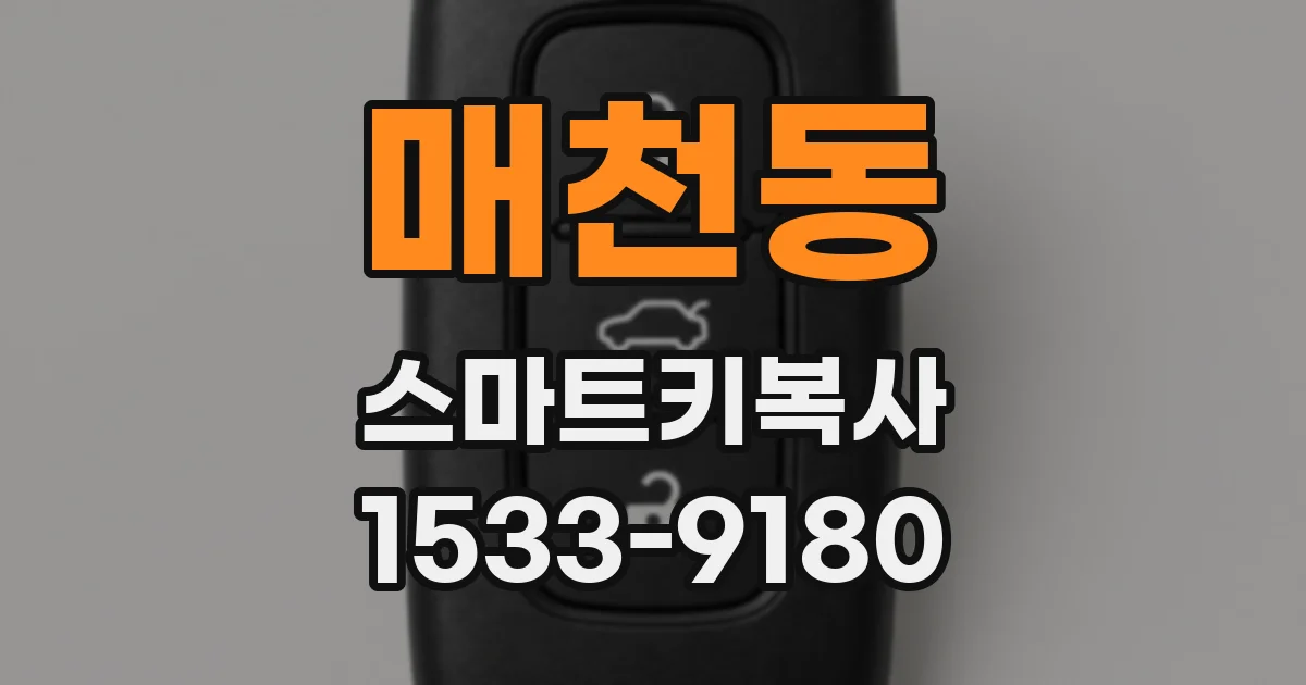 매천동 스마트키복사