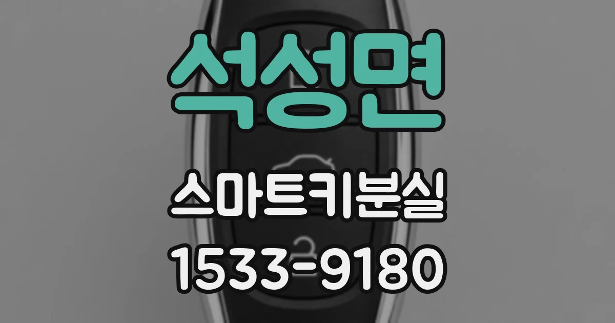 석성면 스마트키분실