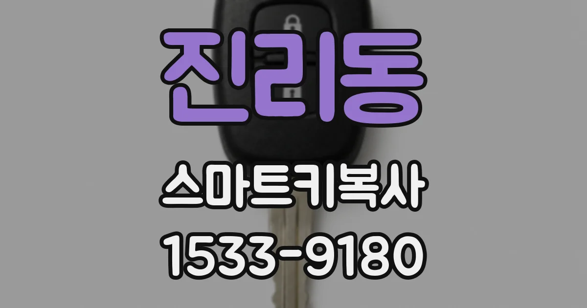 진리동 스마트키복사