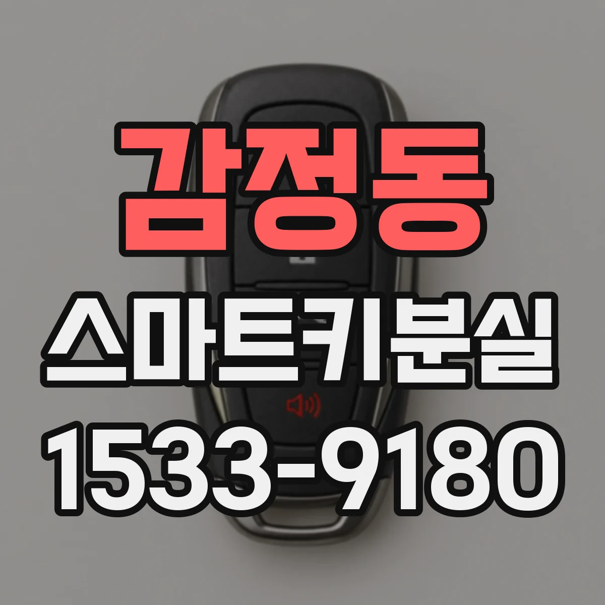 감정동 스마트키분실