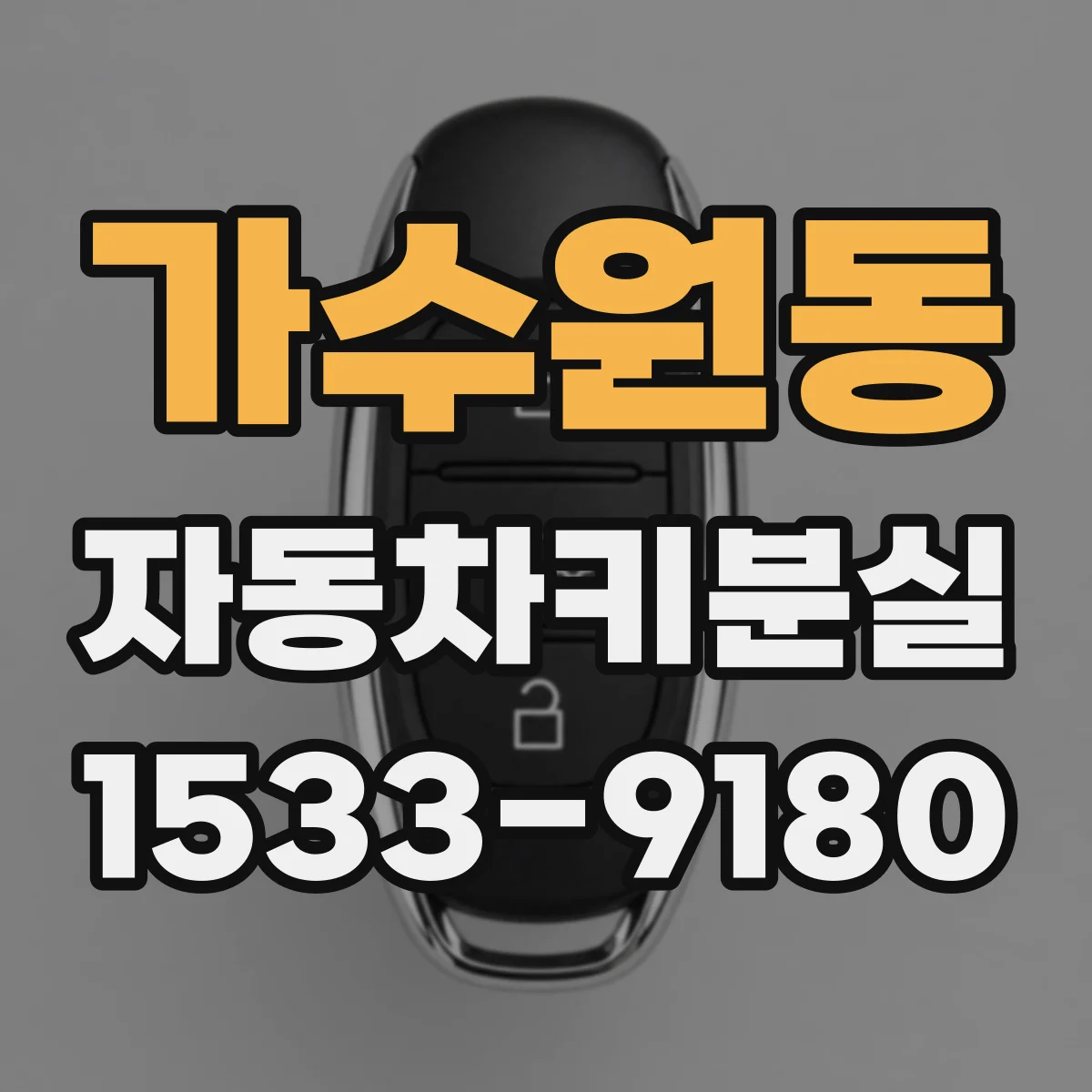 가수원동 자동차키분실
