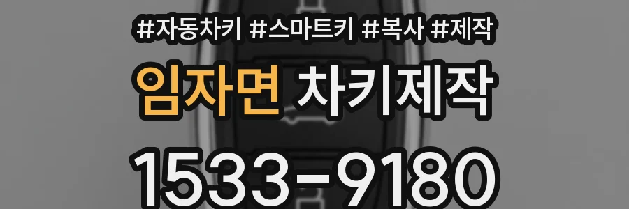 임자면 차키제작