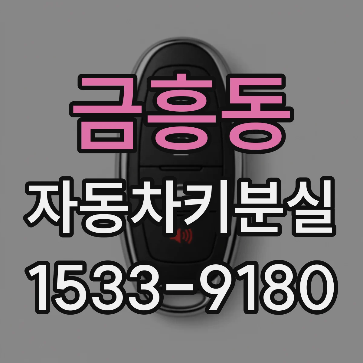 금흥동 자동차키분실