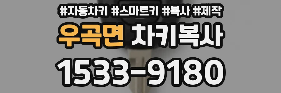 우곡면 차키복사