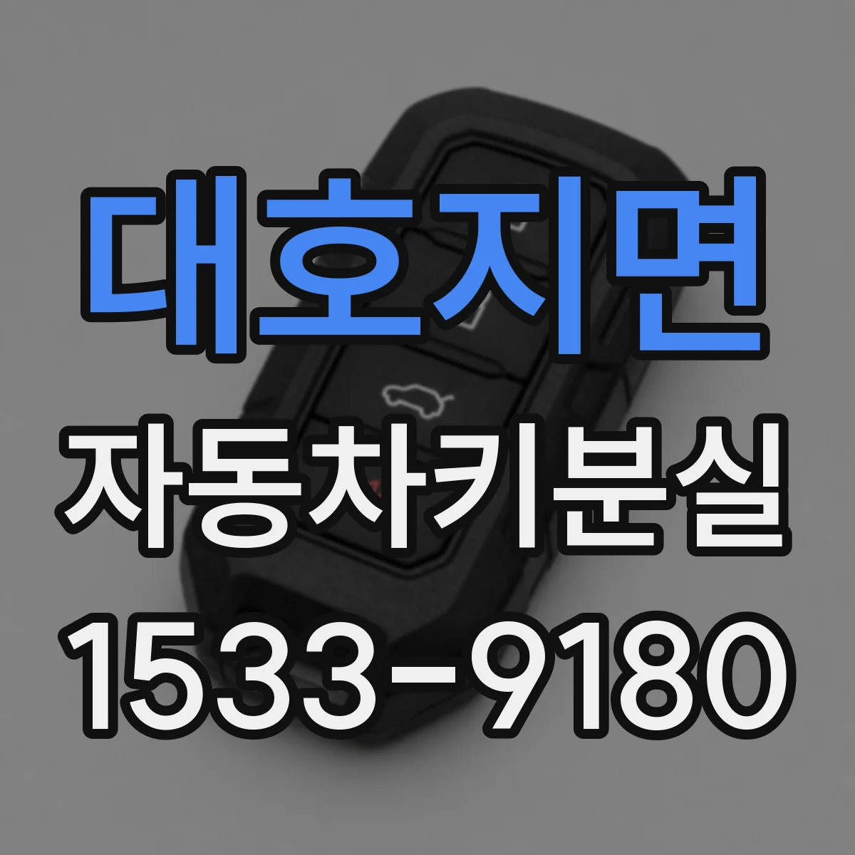 대호지면 자동차키분실
