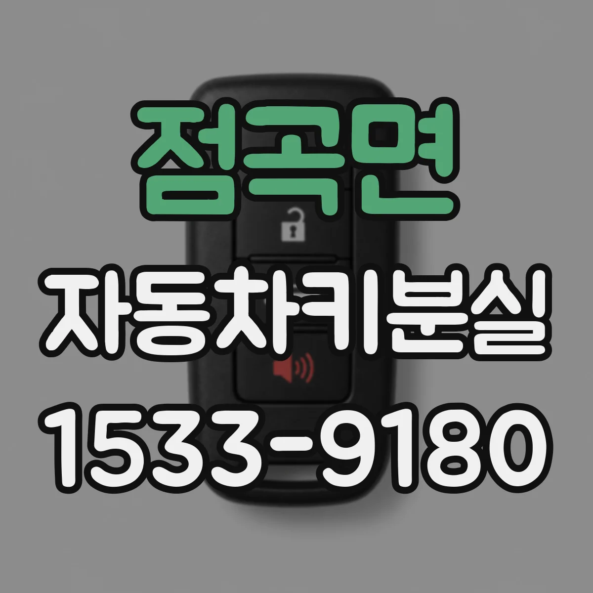 점곡면 자동차키분실
