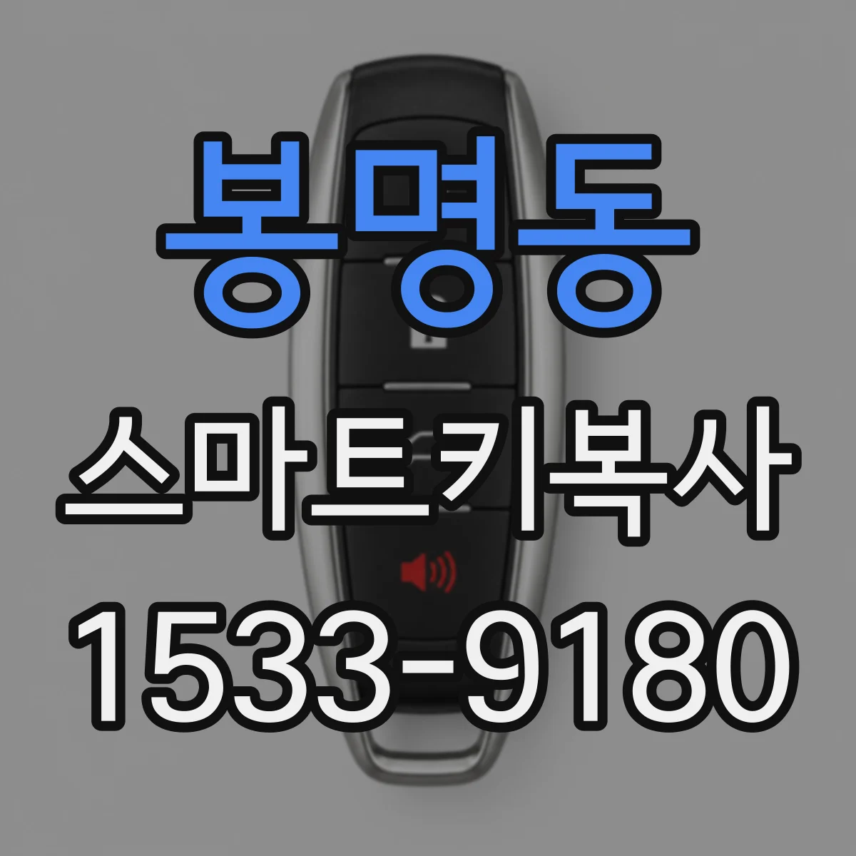 봉명동 스마트키복사