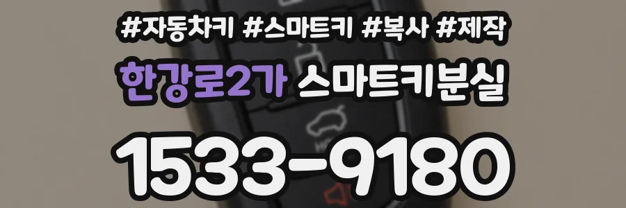 한강로2가 스마트키분실