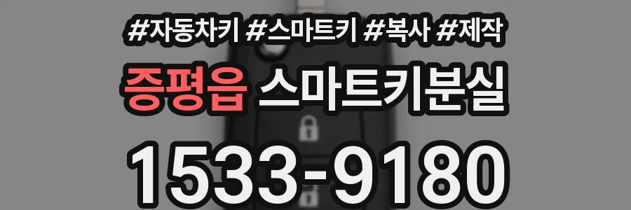 증평읍 스마트키분실