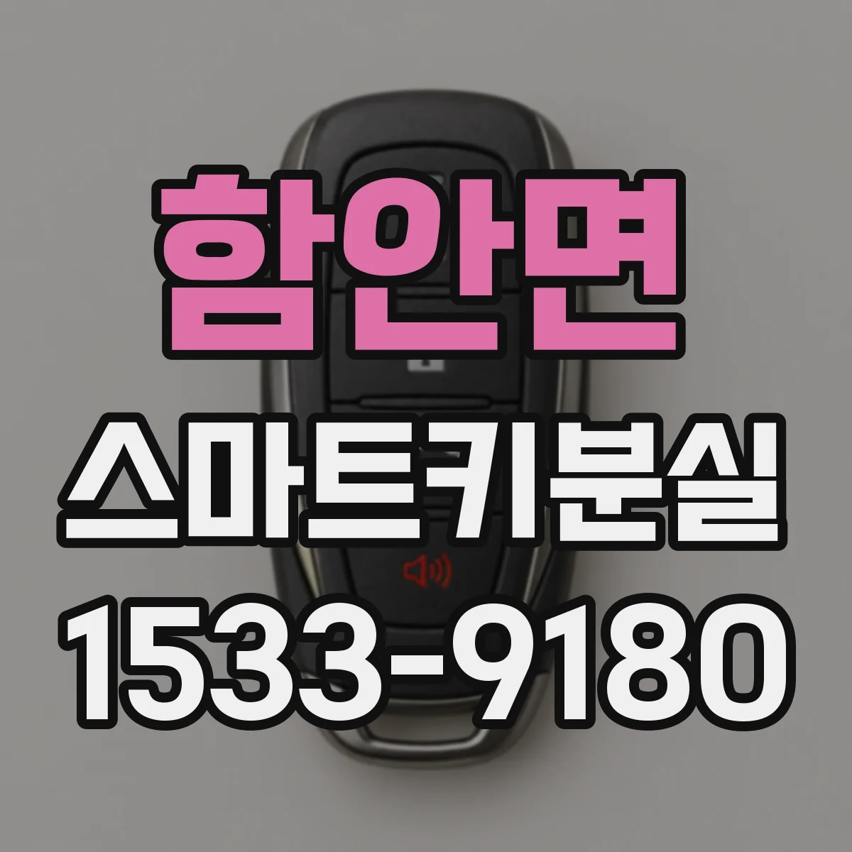 함안면 스마트키분실