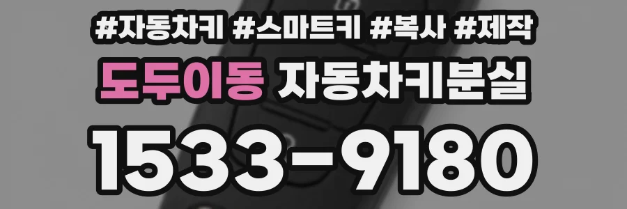 도두이동 자동차키분실