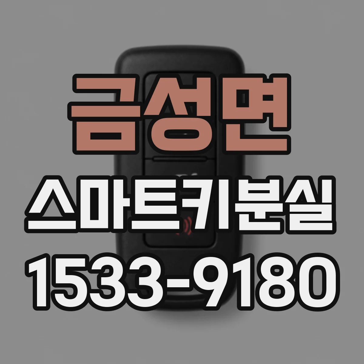 금성면 스마트키분실