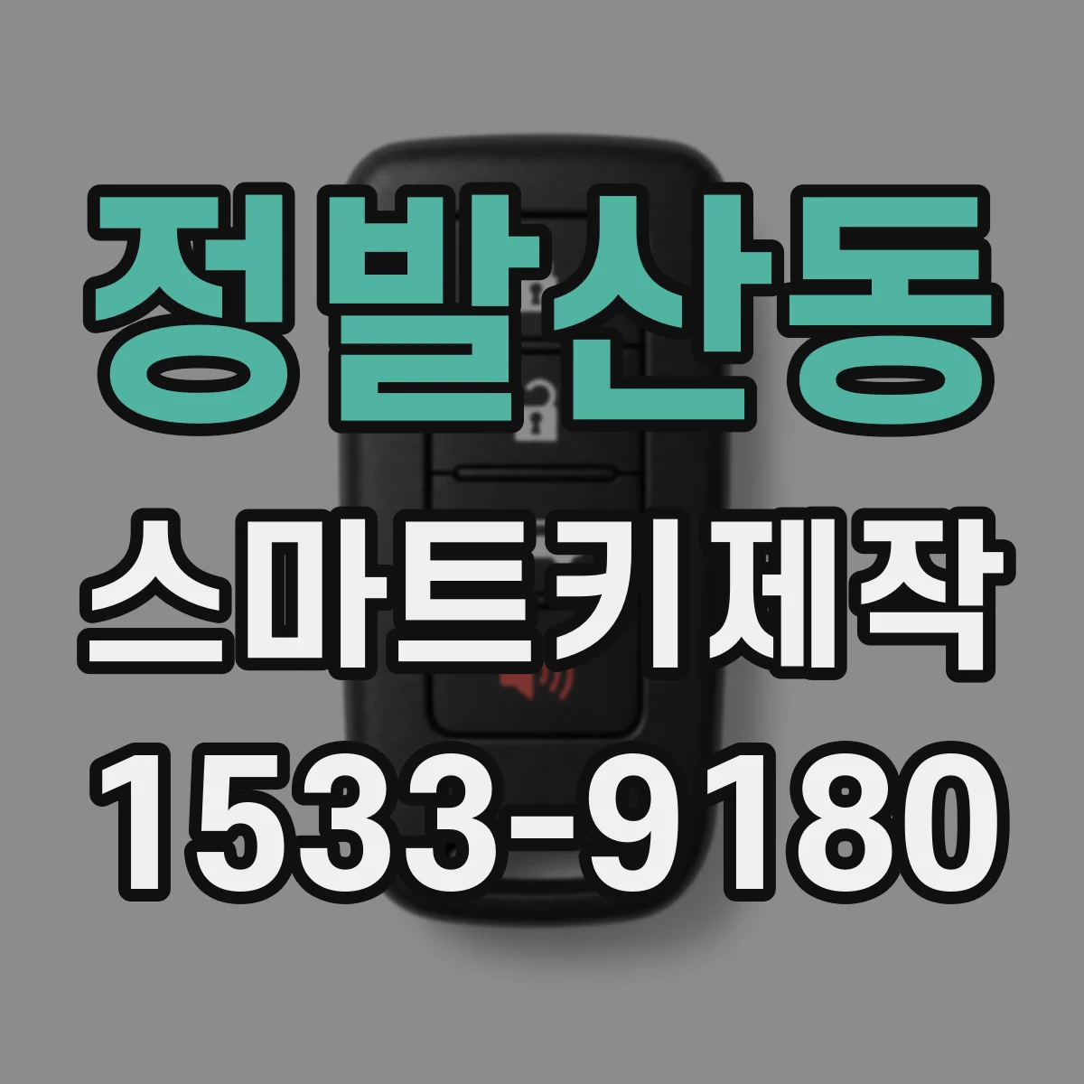 정발산동 스마트키제작