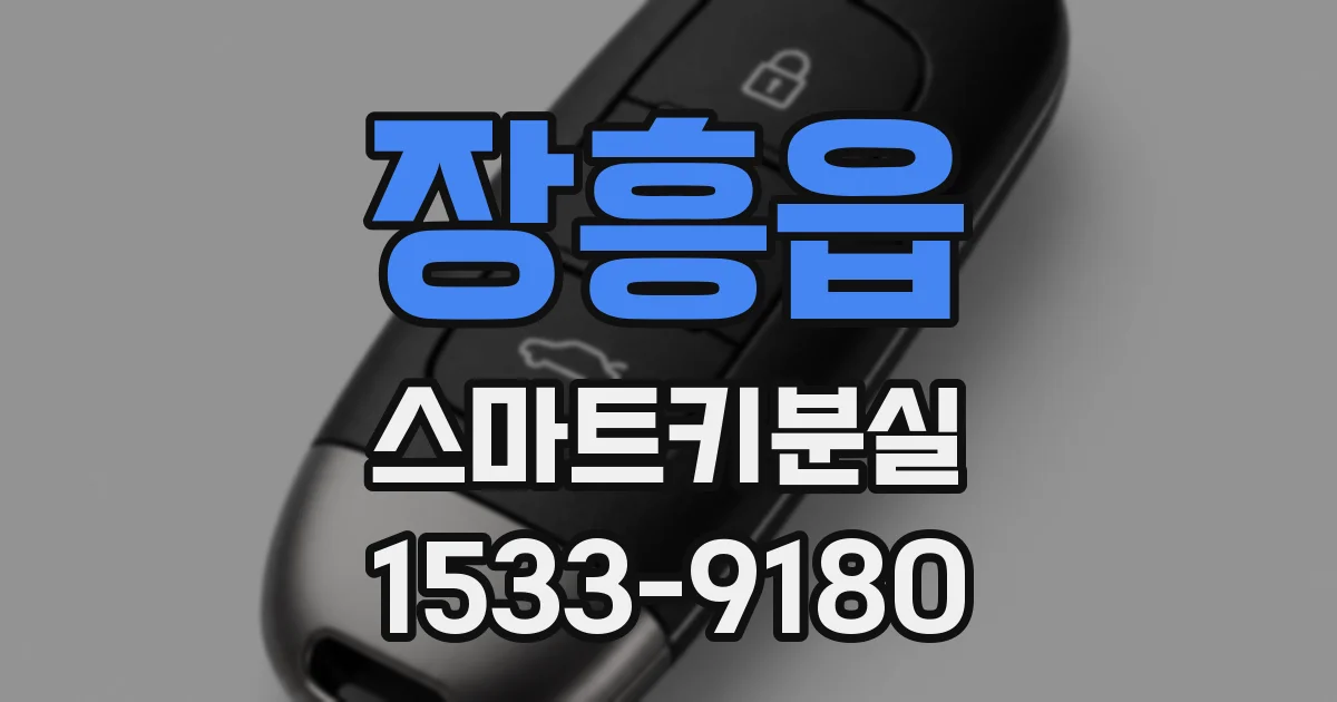장흥읍 스마트키분실