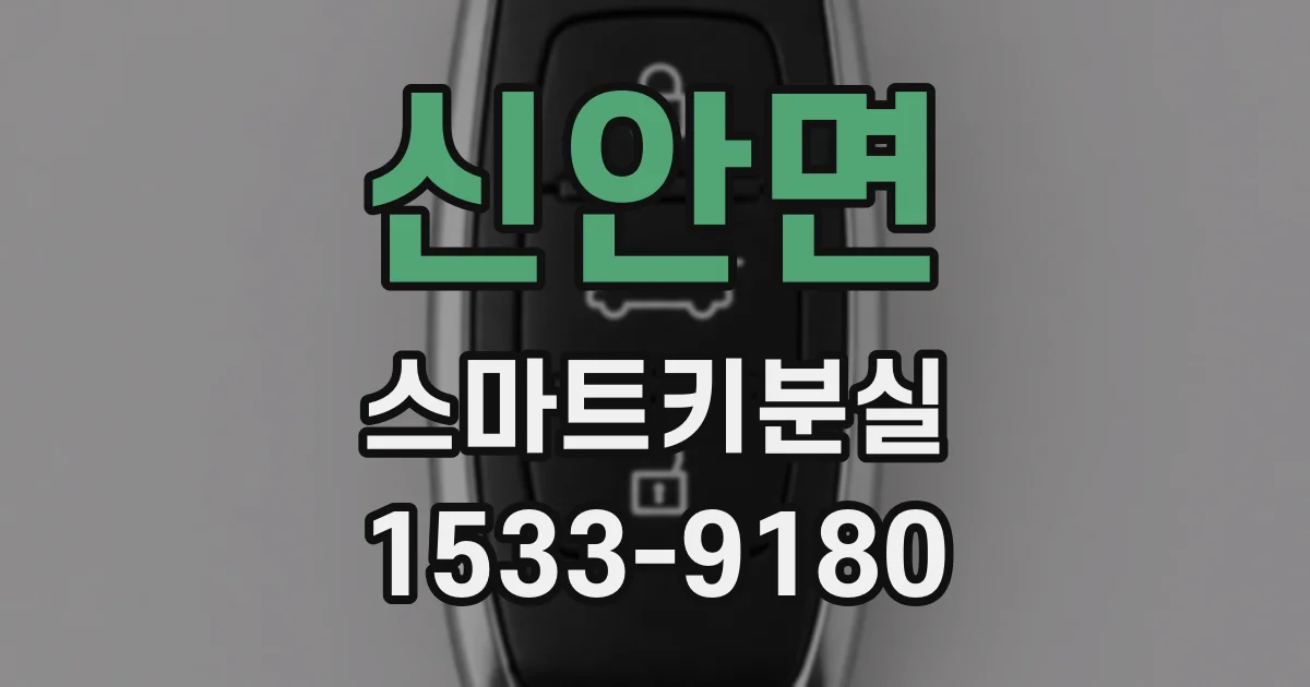신안면 스마트키분실