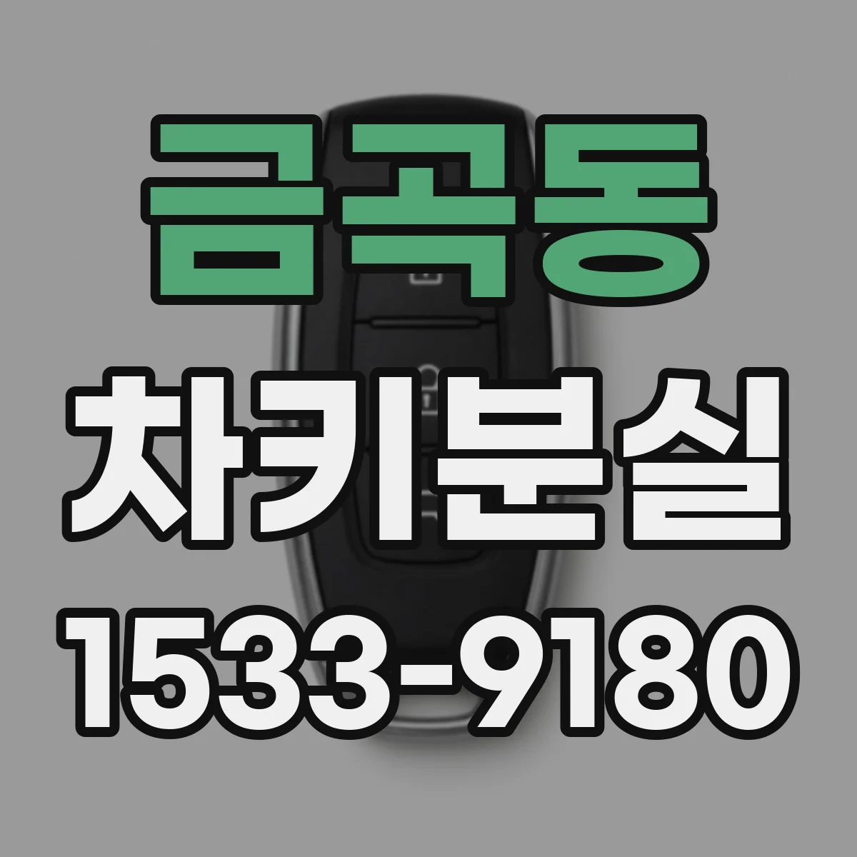 금곡동 차키분실