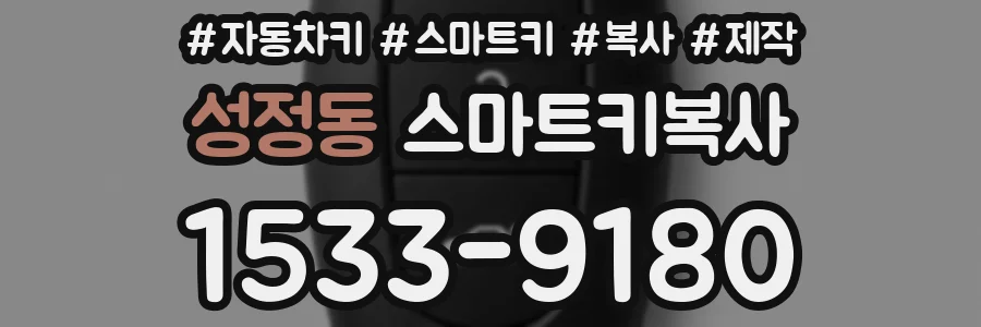성정동 스마트키복사
