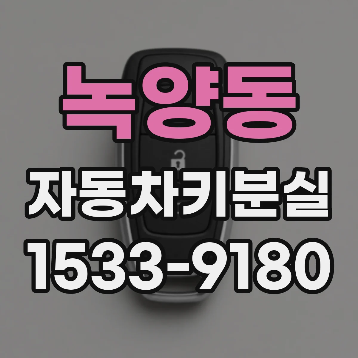 녹양동 자동차키분실