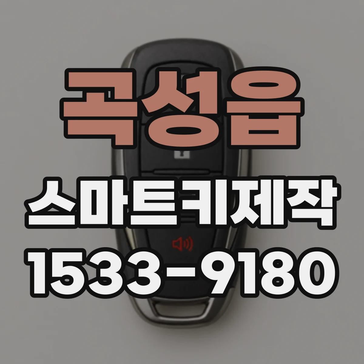 곡성읍 스마트키제작