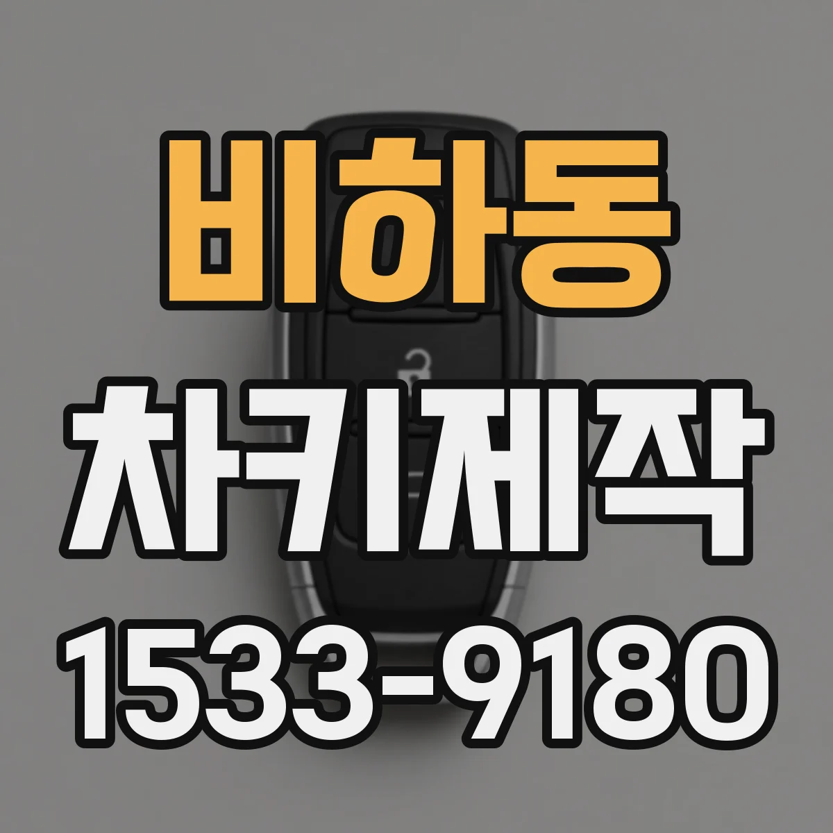 비하동 차키제작