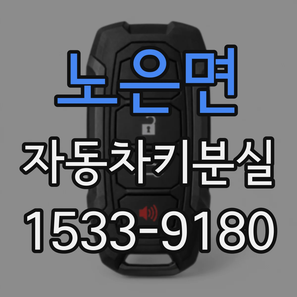 노은면 자동차키분실
